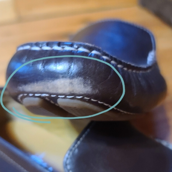 Women's Brown Leather Loafers, Size 8.5 US - Picture 7 of 7